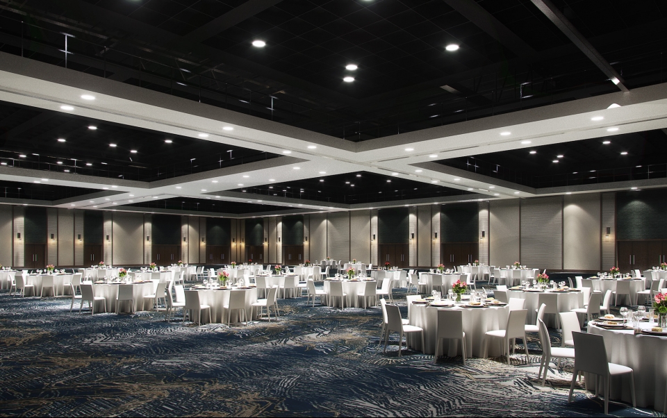 Event Venue Convention Centre with Tables