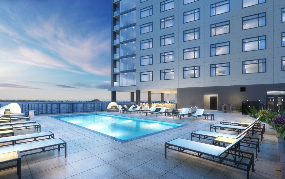Luminary Hotel Swimming Pool with View