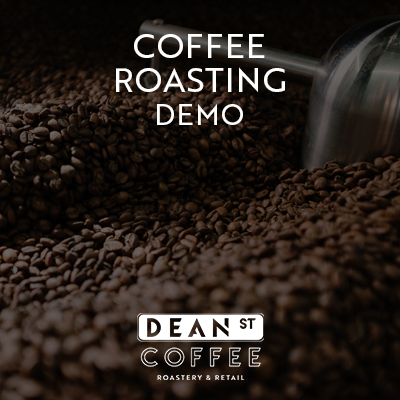 Coffee Roasting Demonstration at Dean St. Coffee Roastery