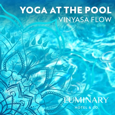 Saturday Morning Yoga by the Pool 3