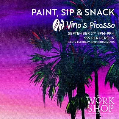 Paint, Sip & Snack with Vino's Picasso 4