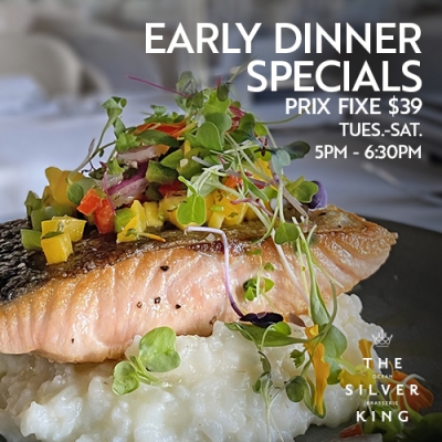 Early Dining Specials at The Silver King Ocean Brasserie