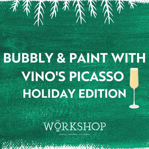 Bubbly & Paint with Vino's Picasso - Holiday Edition