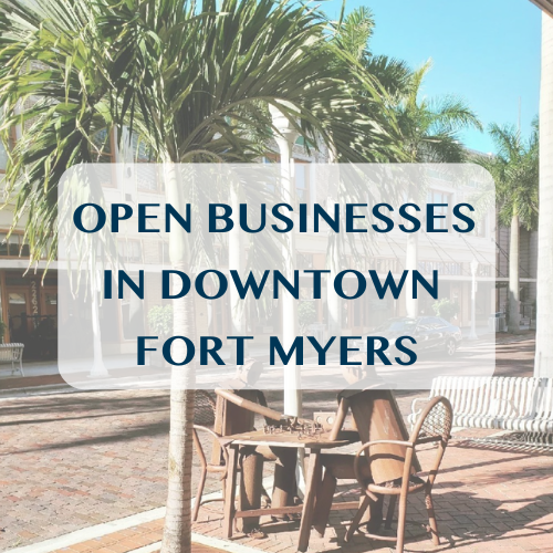Open Businesses in Downtown Fort Myers