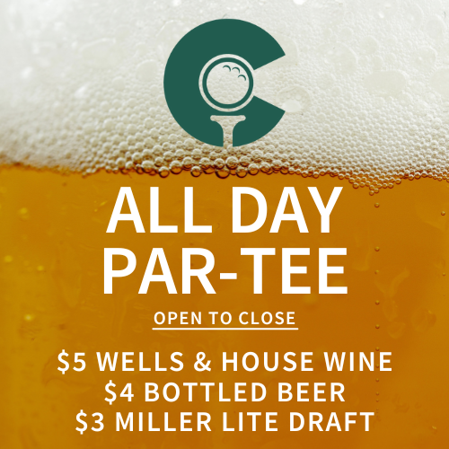 All Day Par-Tee Happy Hour