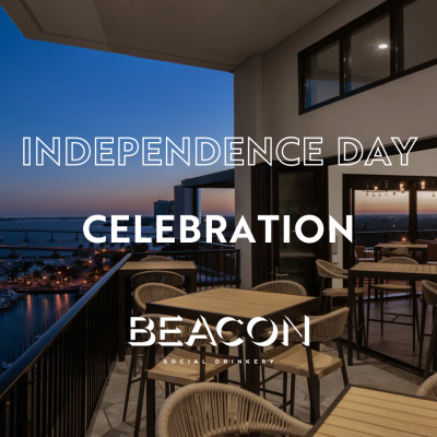Celebrate Independence Day twelve floors up at Beacon Social Drinkery.