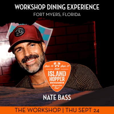 Island Hopper at the Luminary Hotel & Co, dinner experience inside The Workshop.